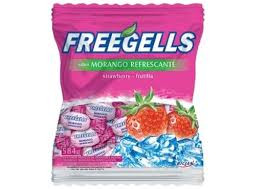 BALA FREEGELLS MORANGO 584G