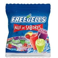 BALA FREEGELLS MIX AZUL 584 GRAMAS