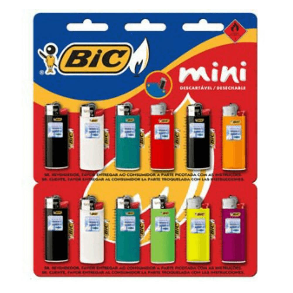 ISQUEIRO MINI BIC 12U