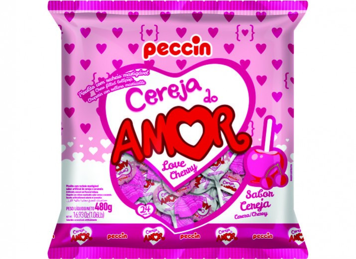 PIRULITO CEREJA DO AMOR C/ 24U