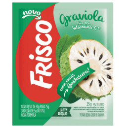 REFRESCO EM PO FRISCO 18G GRAVIOLA