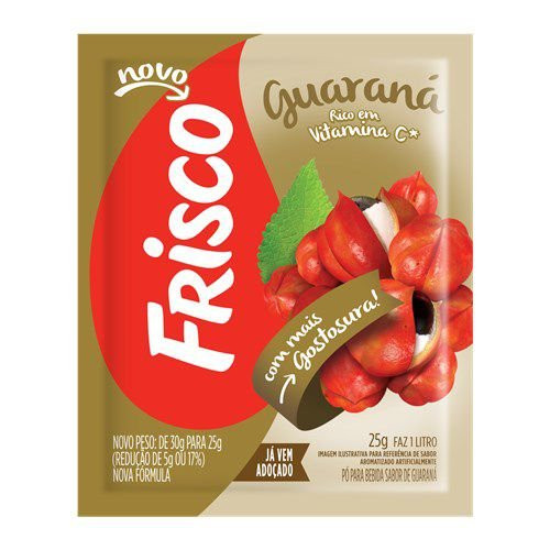 REFRESCO EM PO FRISCO 18G GUARANA