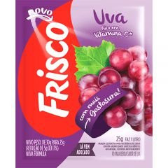 REFRESCO EM PO FRISCO 18G UVA