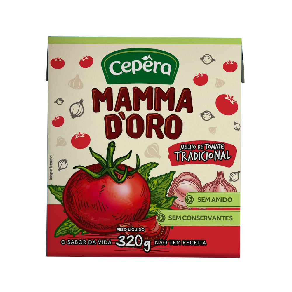 MOLHO TOM MAMMA DORO 320g RECART