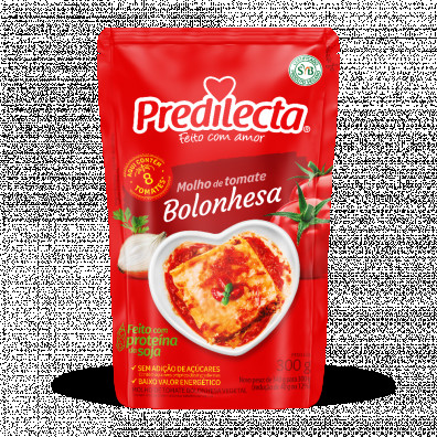 MOLHO TOM PREDILECTA 300G BOLONHESA