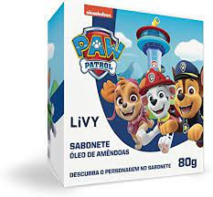 SAB LIVY PATRULHA CANINA 80G AMENDOA