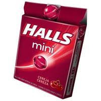 DROPS HALLS MINI CEREJA SEM AÇÚCAR CAIXA COM 18 UNIDADES