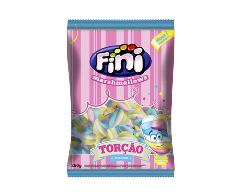 FINI MARSHMALLOW 250G TORÇAO COLORIDO