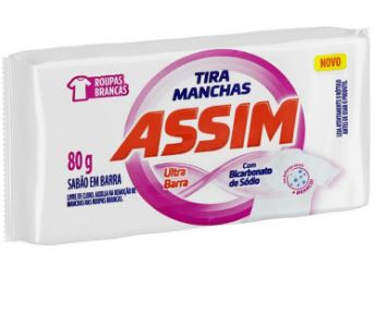 ASSIM TIRA MANCHAS EM BARRA 80G