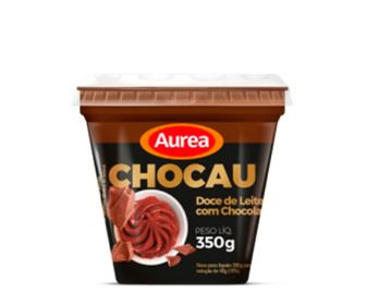 DOCE DE LEITE AUREA C/CHOCOLATE 350G