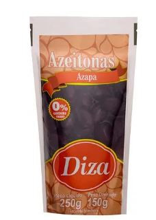 AZEITONA AZAPA PRETA 150G DIZA