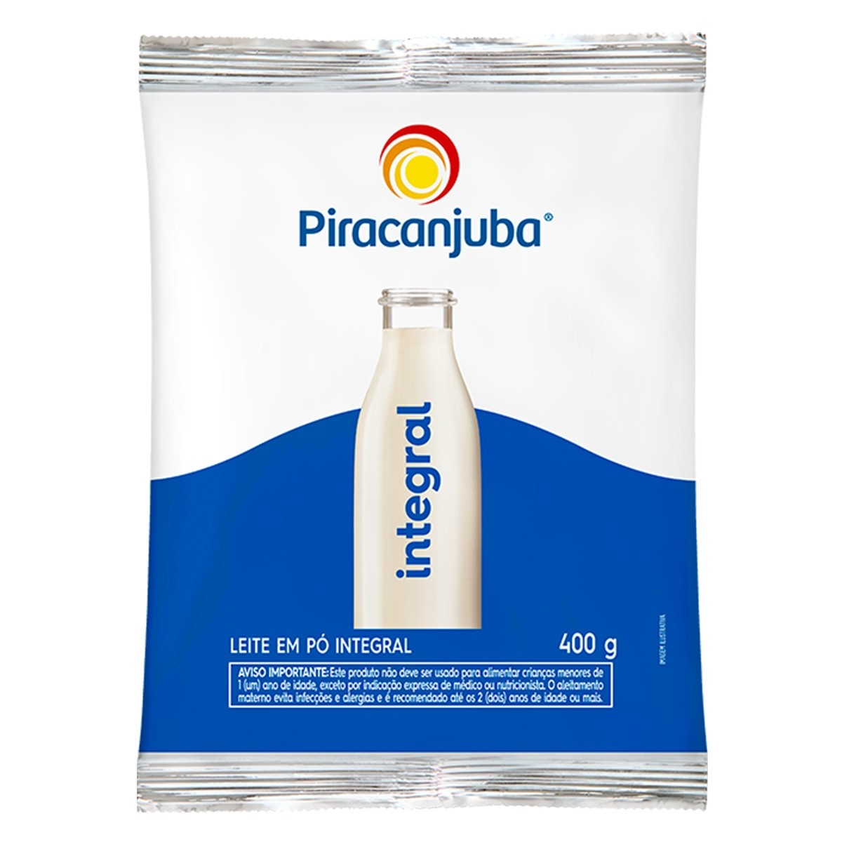 LEITE EM PÓ INTEGRAL PIRACANJUBA 400G