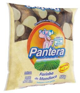 FARINHA MANDIOCA PANTERA 500G FINA TORRADA