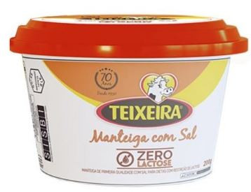 MANTEIGA TEIXEIRA C/SAL Z LAC PT 200G