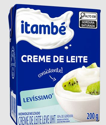 CREME.LEITE ITAMBE LEVISSIMO 200 ML TP