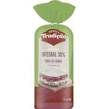 PAO TRADICAO INTEGRAL FORMA 400GR