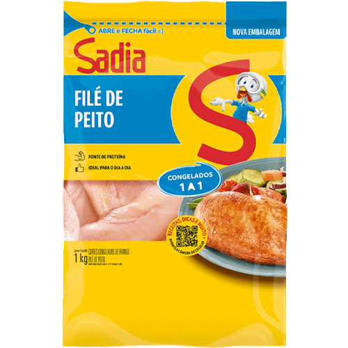 FILÉ DE PEITO FRANGO SADIA 1KG