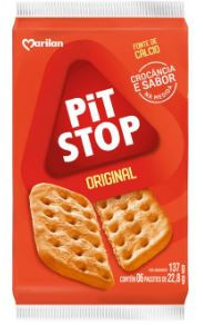 BISCOITO PIT STOP MARILAN ORIGINAL 137G