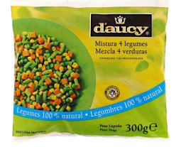 MISTURA DAUCY MIX 4 LEGUMES CONG.300GR