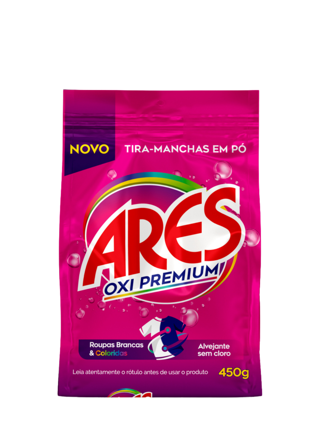 TIRA MANCHA ARES OXI PREMIUN EM PÓ 450 GR