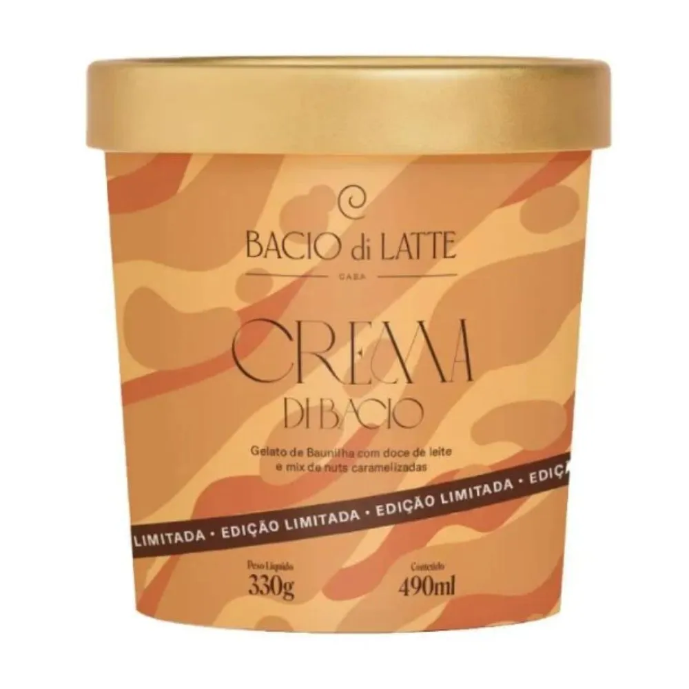 GELATO BACIO DI LATTE 490ML CREMA