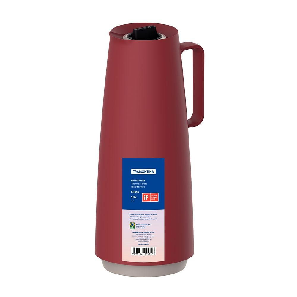 BULE TERMICO 1,0L GARRAFA VERME EXATA TRAMON RF106