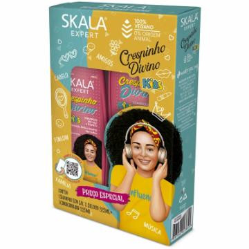 SHAAMPOO SKALA KIDS EXP KIT+CONDICIONADOR 325ML CRESPINHO