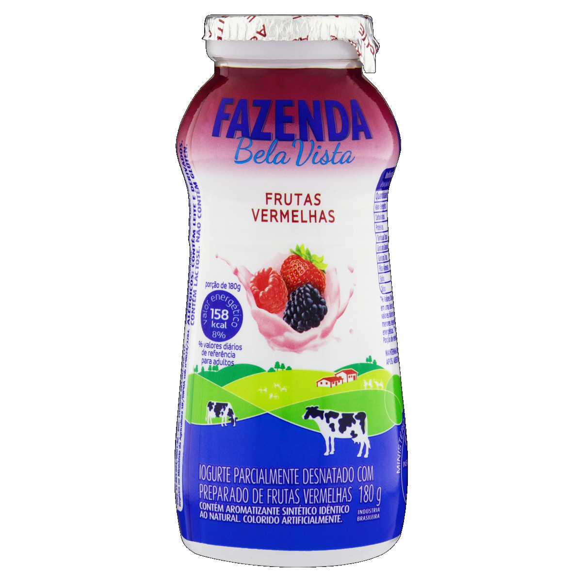 IOGURTE FR VERME 180G FAZENDA BELA VISTA