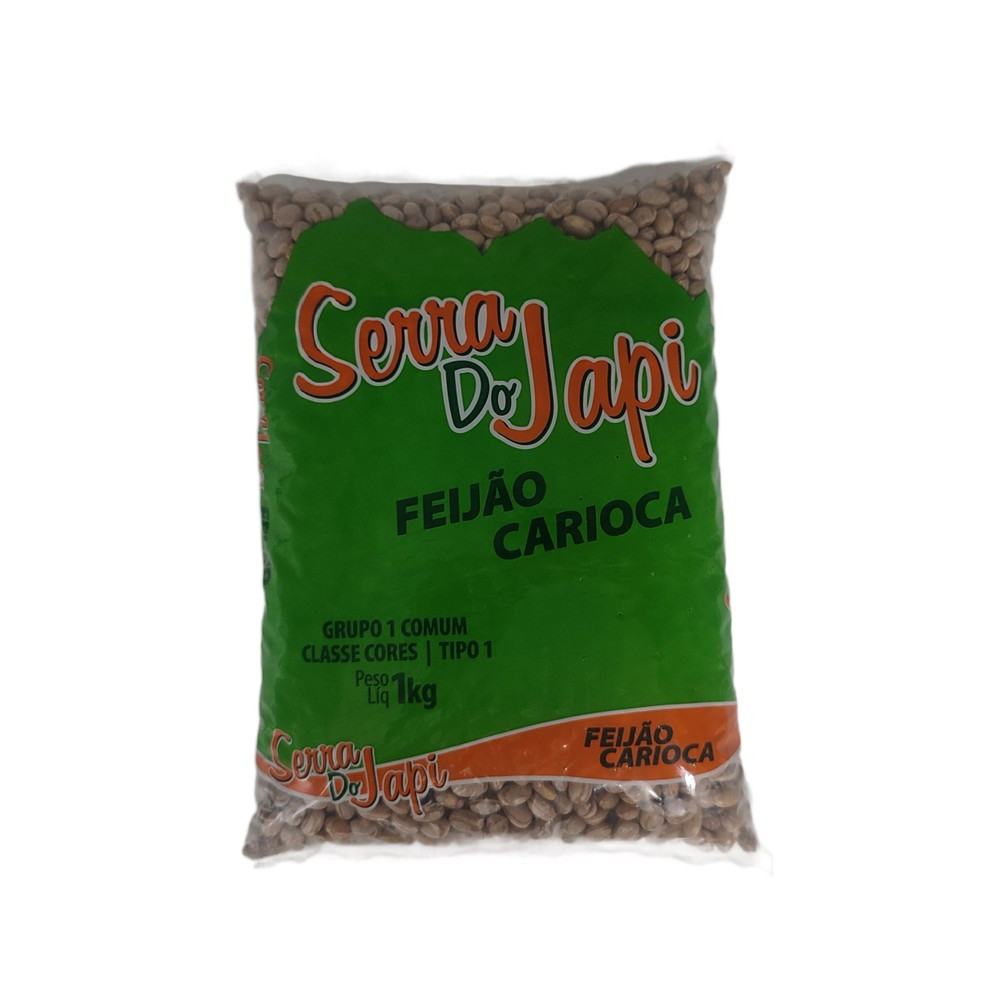 FEIJAO CARIOCA SERRA JAPI 1KG