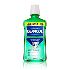 ANTISEPTICO BUCAL CEPACOL LEVE 500 PAGUE350ML MENTA