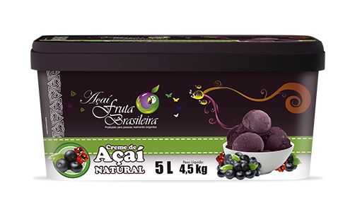 ACAI NATURAL 5L FRUTA BRASILEIRA