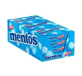 DROPS MENTOS CAIXINHA MINT 12X24G VAN MELLE
