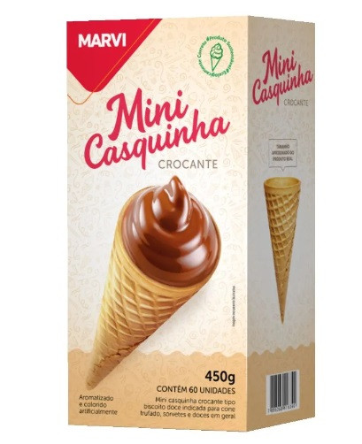 BISCOITO MARVI MINI CONE 450G