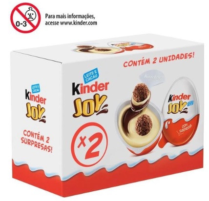 KINDER OVO JOY 40 GRAMAS - 2 UNIDADES DE 20 GRAMAS