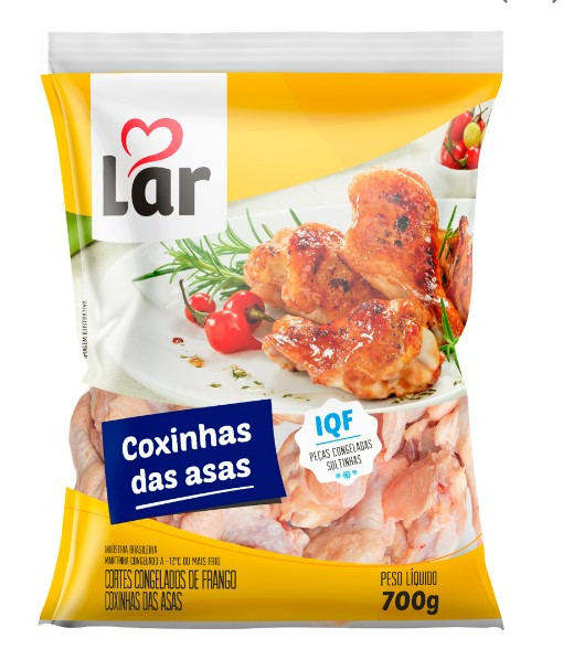 COXINHA DA ASA LAR 1kg IQF