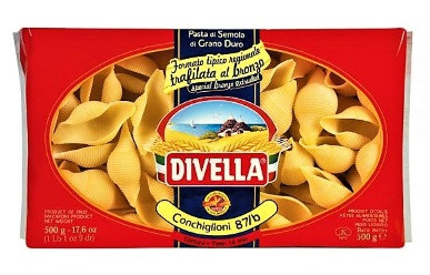MACARRAO CONCHIGLIONI N87B 500G DIVELLA