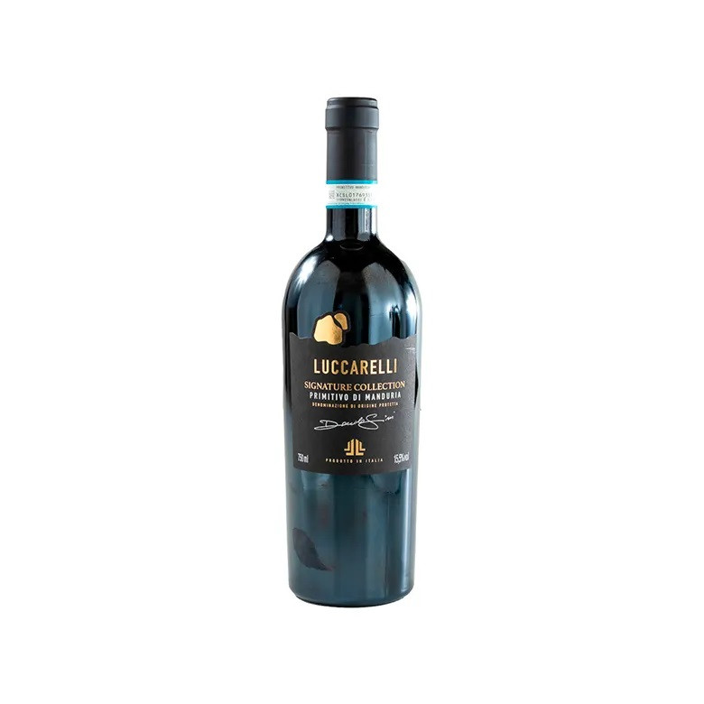 VINHO LUCCARELLI SIGNATURE COLLECTION PRIMITIVO DE MADURIA 750ML