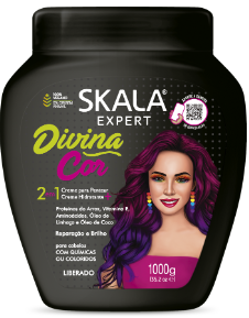 CREME TRATAMENTO SKALA 1000G DIVINA COR