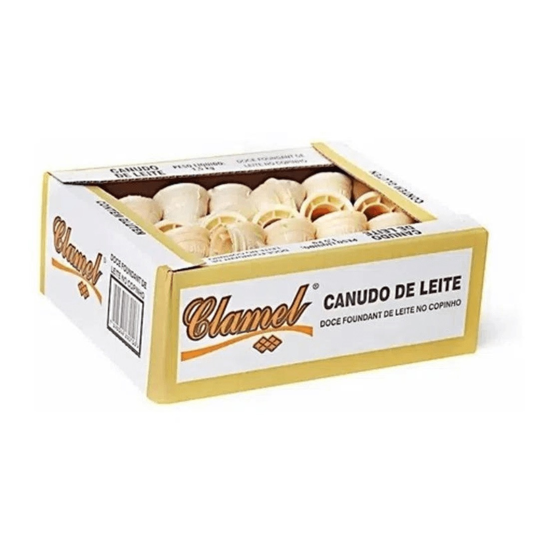 CANUDO DE LEITE CLAMEL 50 UNIDADES
