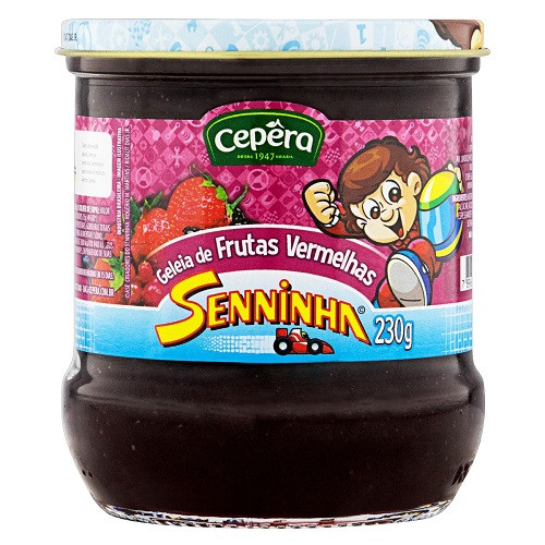 GELEIA SENINHA CEPERA 230G FRUTAS VERMELHAS