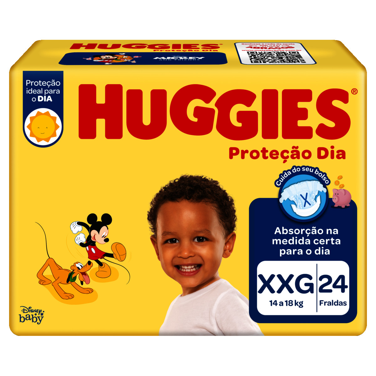 FRALDA HUGGIES PROTECAO DIA XXG C24