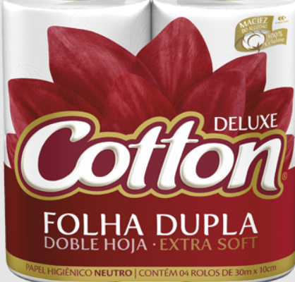 PAPEL HIG COTTON F. DUPLA 4UN NEUTRO 30MTS