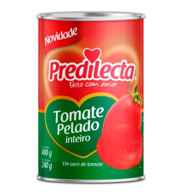 TOMATE PREDILECTA PELADO 400G