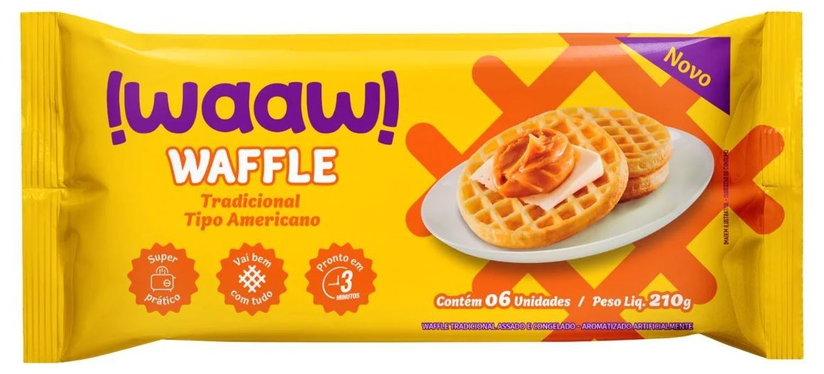 WAFFLE WAAW FORNO DE MINAS 280G