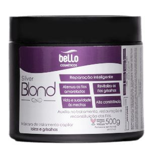 MASC TRAT.BELLO SILVER BLOND 300ML