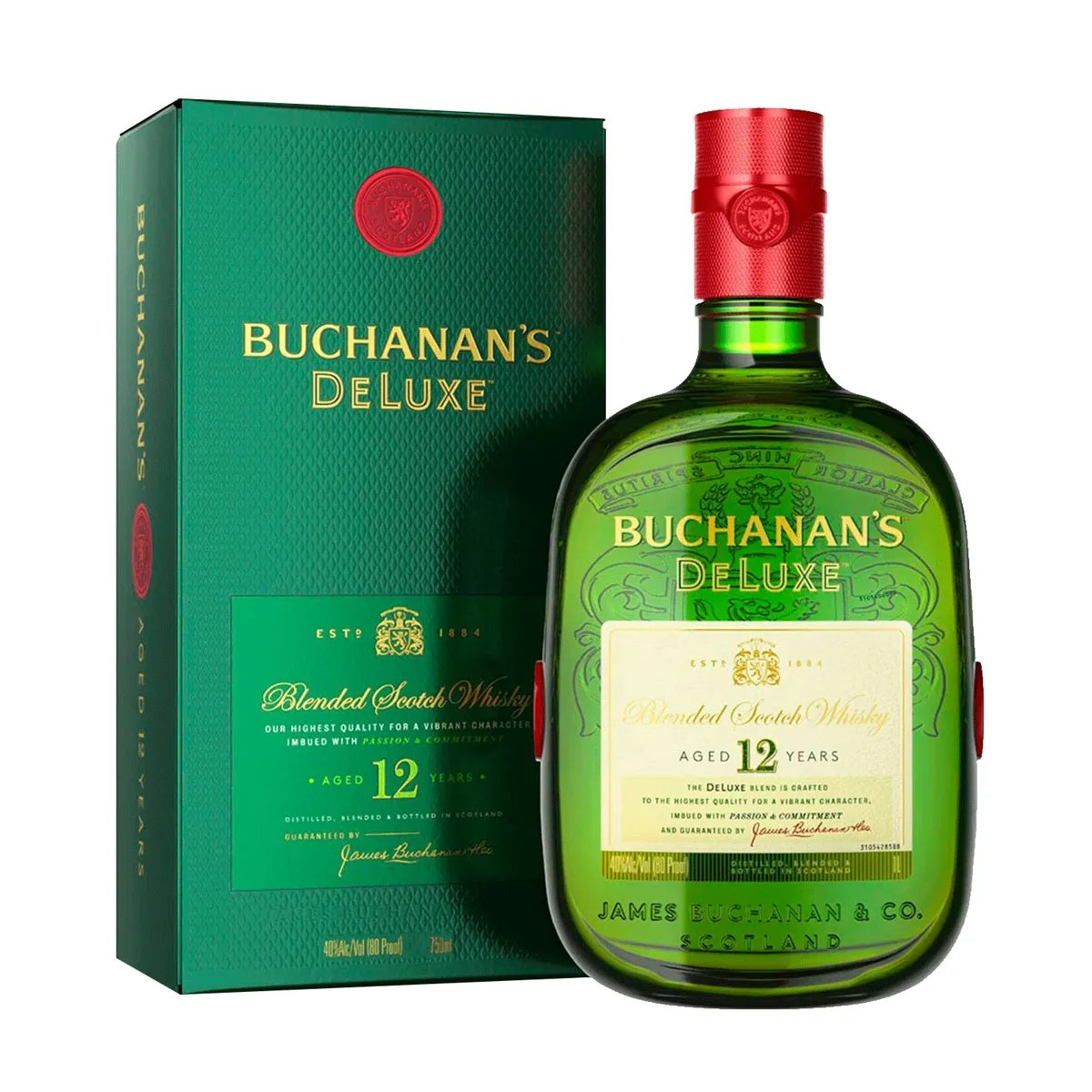 WHISKY BUCHANANS DE LUXE 750ML