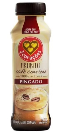 CAPPUCCINO 3 CORACOES 260ML PINGADO