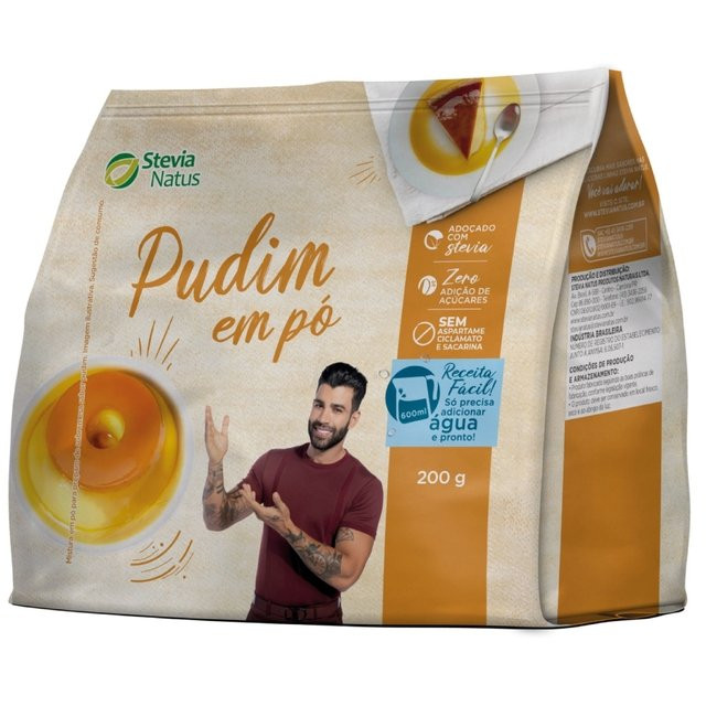 PUDIM EM PO STEVIA 2