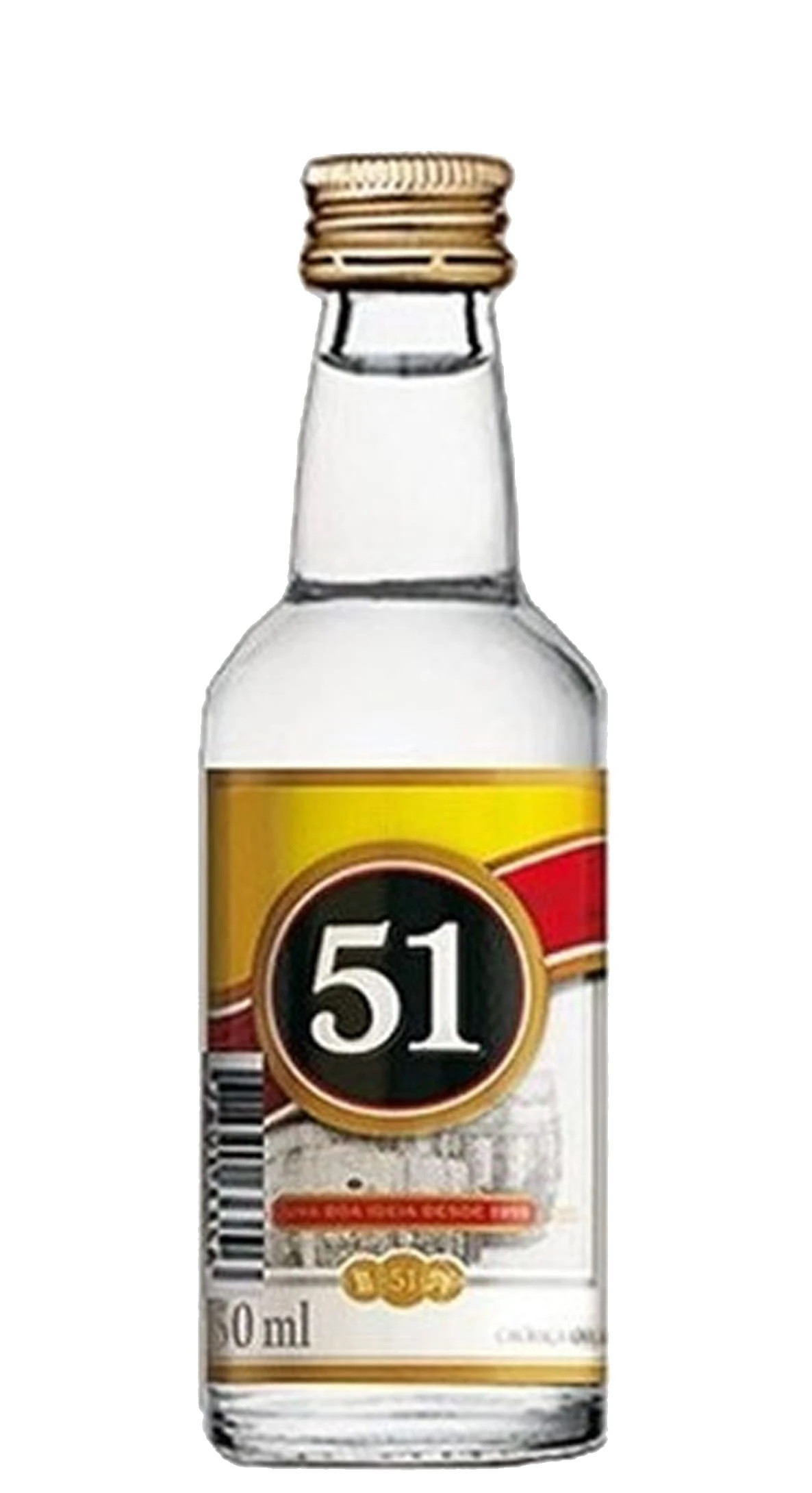CACHACA 51 50ML PIRASSUNUNGA