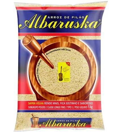 ARROZ ALBARUSKA DE PILAO T1 5KG